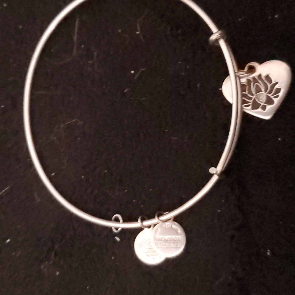 Alex and Ani lotus bracelet